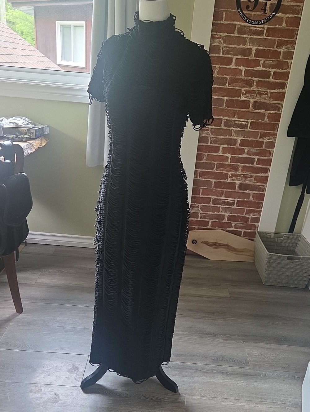 Disturbia Distressed Maxi Dress